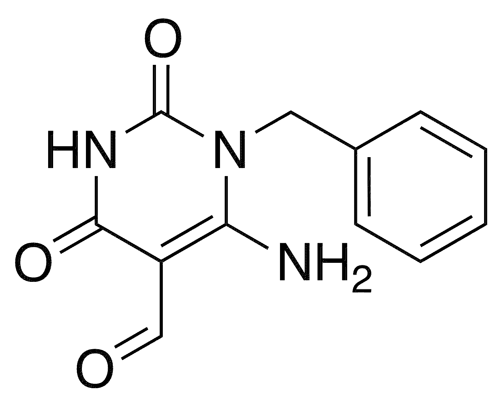 6-Amino-1-benzyl-2,4-dioxo-1,2,3,4-tetrahydropyrimidine-5-carbaldehyde